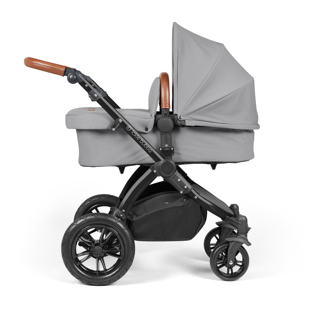 Ickle Bubba Stomp Luxe 12 Piece Nimbus i-Size Travel System Bundle, Pearl Grey / Black - image 3