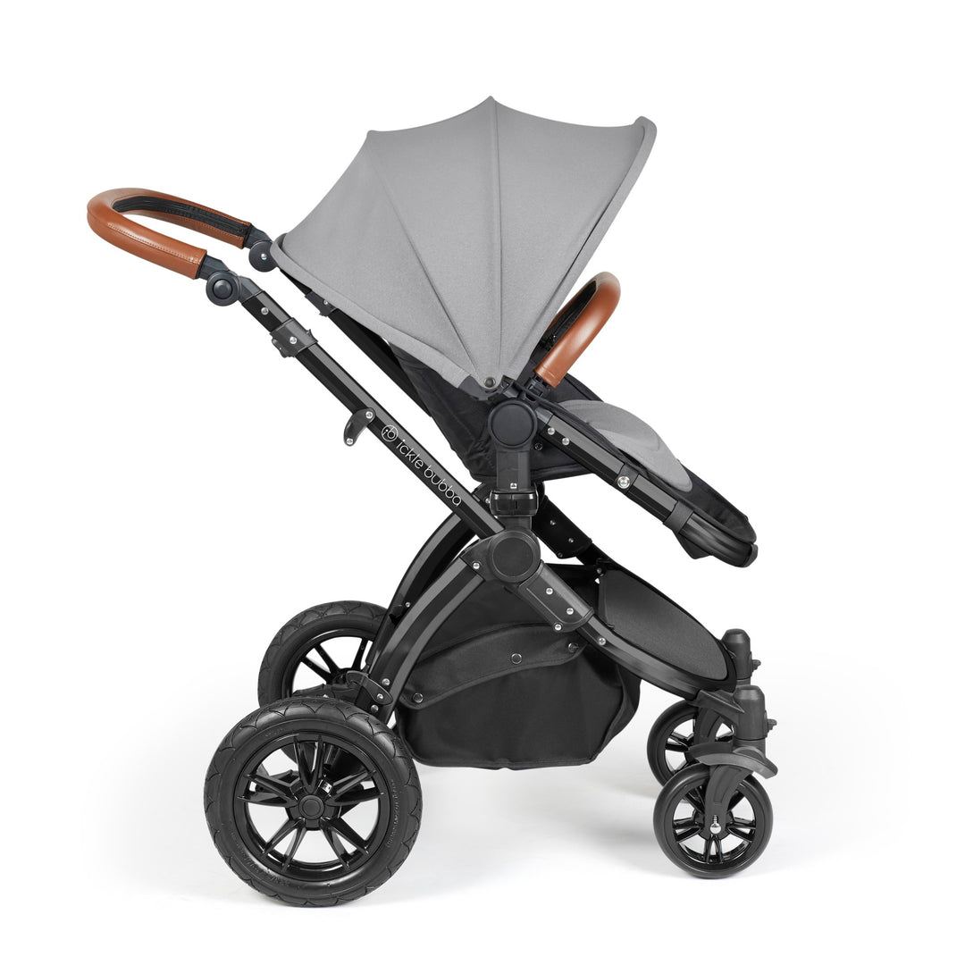 Ickle Bubba Stomp Luxe 12 Piece Nimbus i-Size Travel System Bundle, Pearl Grey / Black - image 7