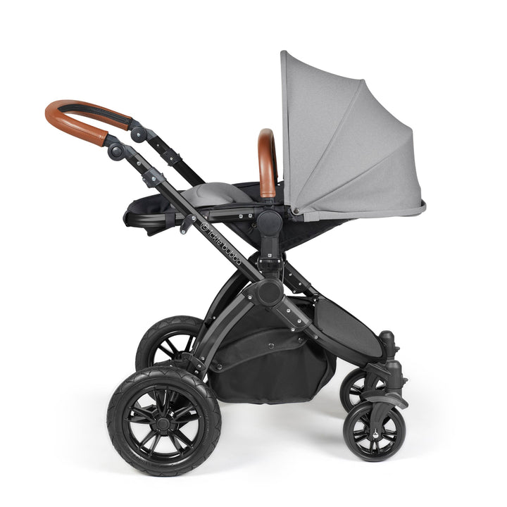 Ickle Bubba Stomp Luxe 12 Piece Nimbus i-Size Travel System Bundle, Pearl Grey / Black - image 8
