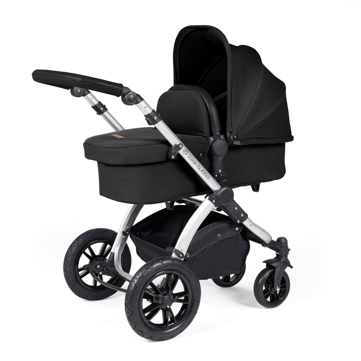 Ickle Bubba Stomp Luxe 12 Piece Nimbus i-Size Travel System Bundle, Midnight / Silver - image 2