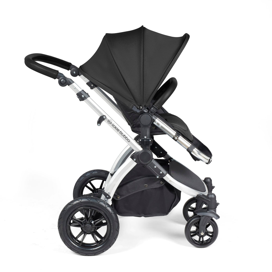 Ickle Bubba Stomp Luxe 12 Piece Nimbus i-Size Travel System Bundle, Midnight / Silver - image 7