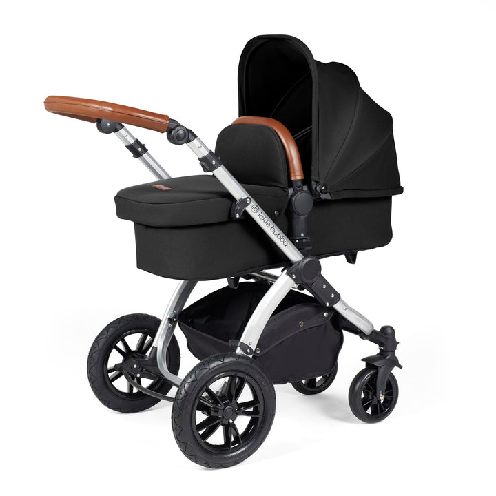 Ickle Bubba Stomp Luxe 12 Piece Nimbus i-Size Travel System Bundle, Midnight / Silver - image 2