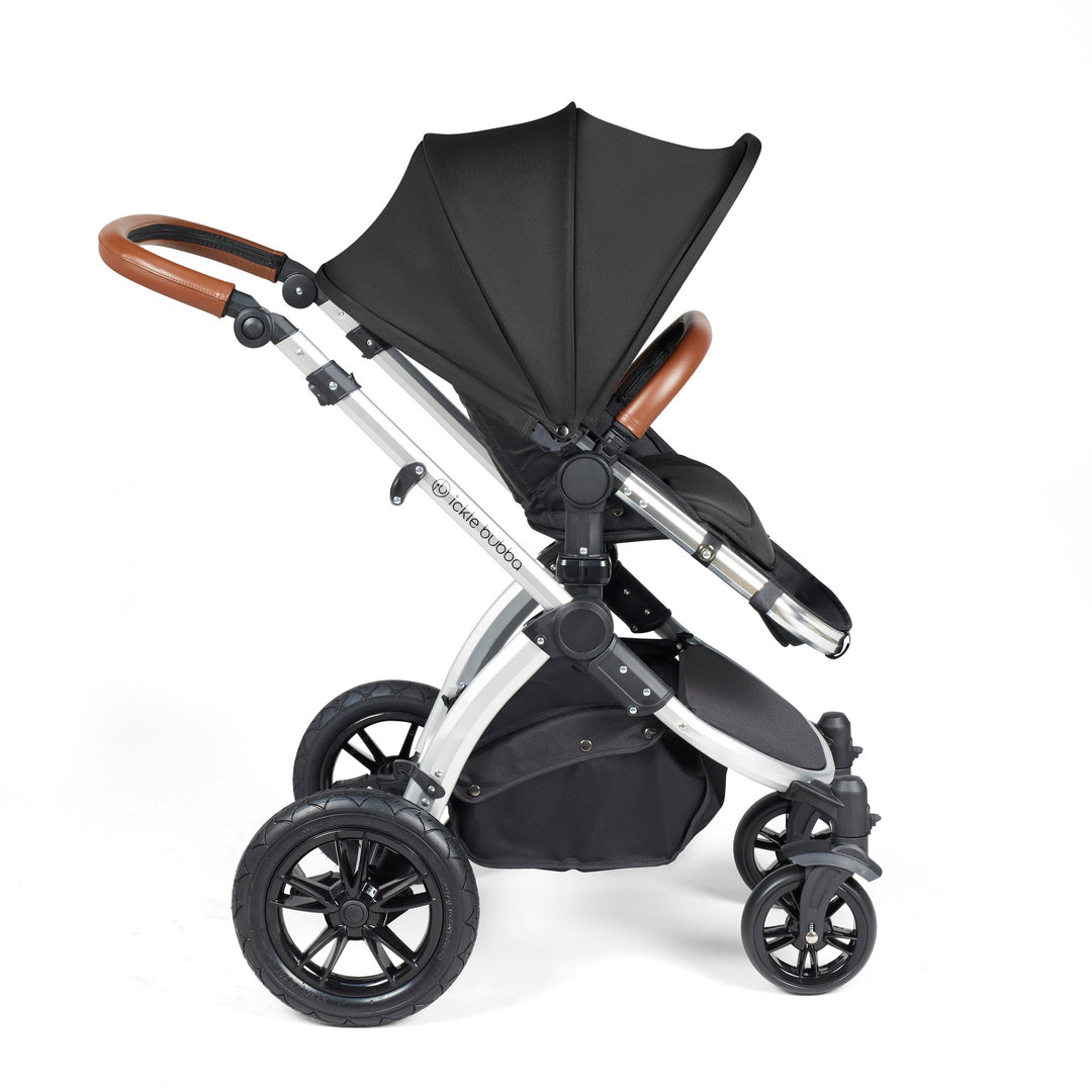 Ickle Bubba Stomp Luxe 12 Piece Nimbus i-Size Travel System Bundle, Midnight / Silver - image 7