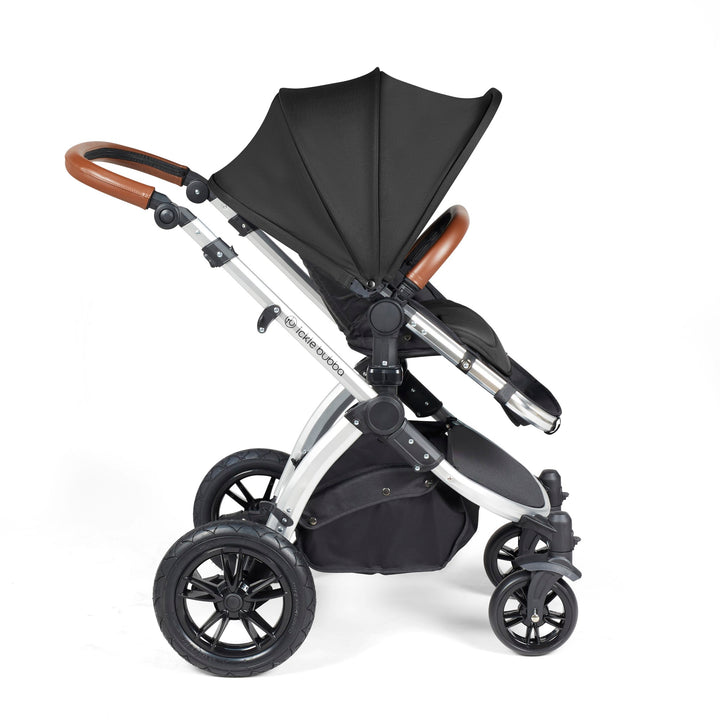 Ickle Bubba Stomp Luxe 12 Piece Nimbus i-Size Travel System Bundle, Midnight / Silver - image 7