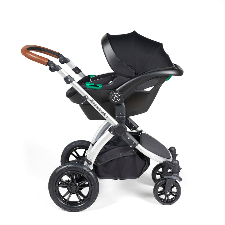 Ickle Bubba Stomp Luxe 12 Piece Nimbus i-Size Travel System Bundle, Midnight / Silver - image 9