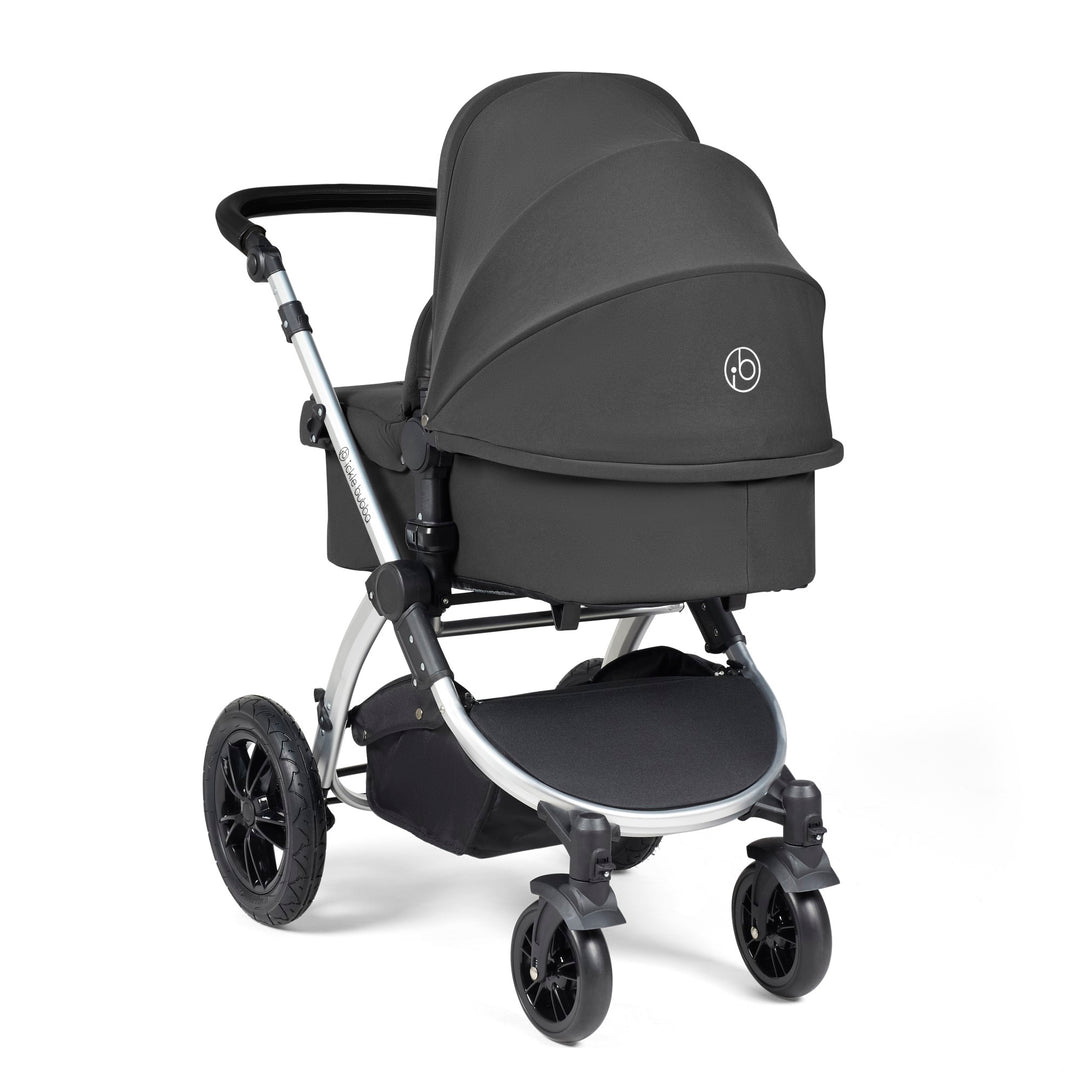 Ickle Bubba Stomp Luxe 12 Piece Nimbus i-Size Travel System Bundle, Charcoal Grey / Silver - image 4