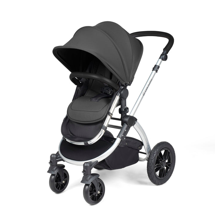Ickle Bubba Stomp Luxe 12 Piece Nimbus i-Size Travel System Bundle, Charcoal Grey / Silver - image 5