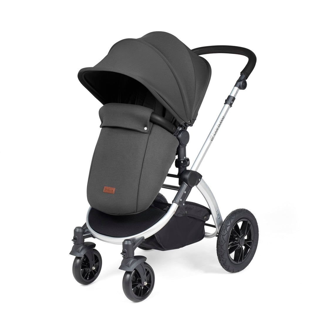 Ickle Bubba Stomp Luxe 12 Piece Nimbus i-Size Travel System Bundle, Charcoal Grey / Silver - image 6