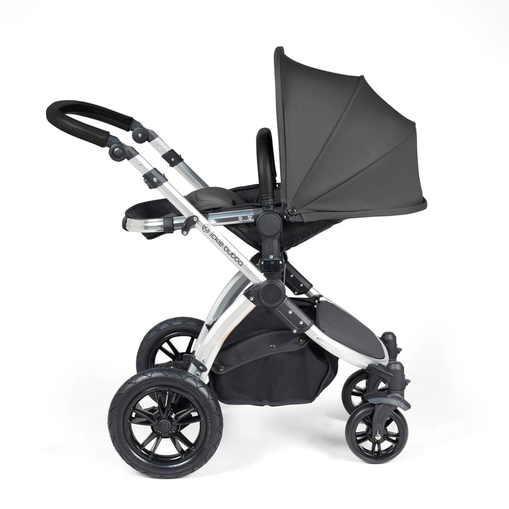 Ickle Bubba Stomp Luxe 12 Piece Nimbus i-Size Travel System Bundle, Charcoal Grey / Silver - image 8