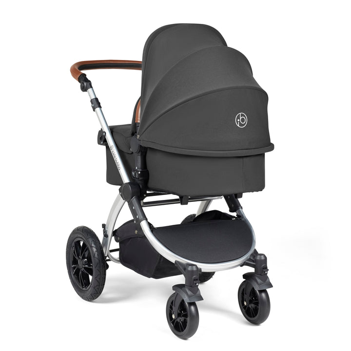 Ickle Bubba Stomp Luxe 12 Piece Nimbus i-Size Travel System Bundle, Charcoal Grey / Silver - image 4