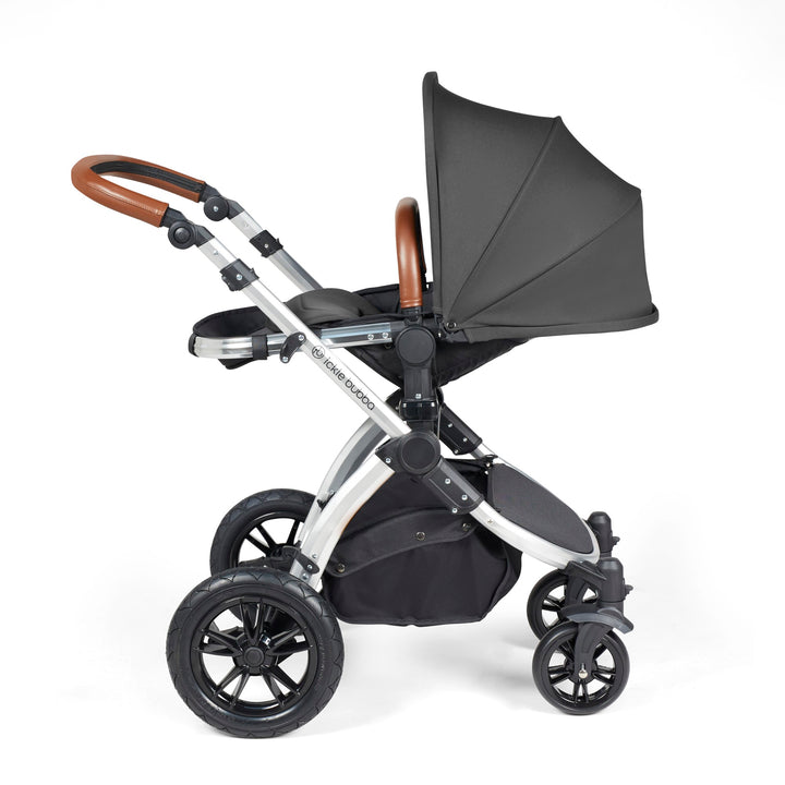 Ickle Bubba Stomp Luxe 12 Piece Nimbus i-Size Travel System Bundle, Charcoal Grey / Silver - image 8