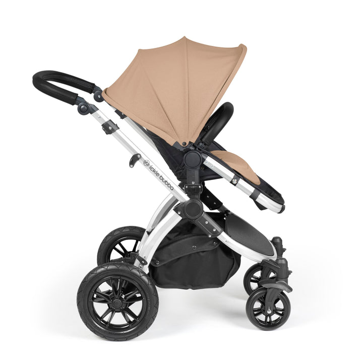 Ickle Bubba Stomp Luxe 12 Piece Nimbus i-Size Travel System Bundle, Desert / Silver - image 7