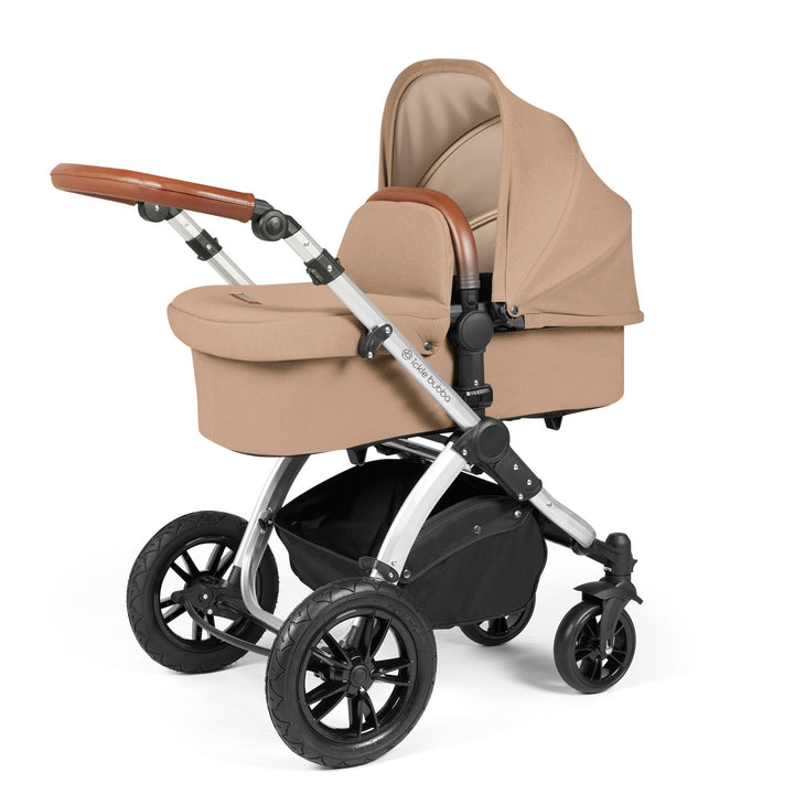 Ickle Bubba Stomp Luxe 12 Piece Nimbus i-Size Travel System Bundle, Desert / Silver - image 2