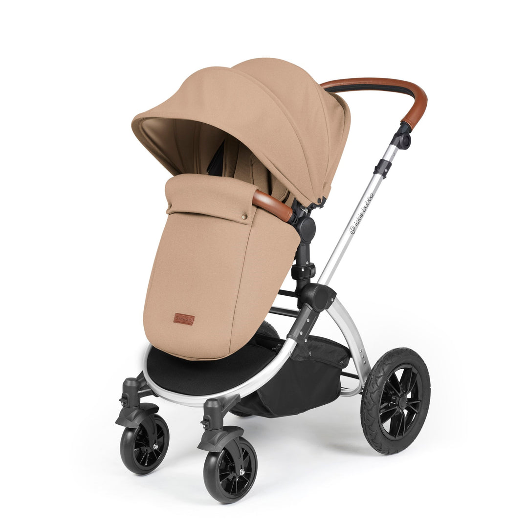 Ickle Bubba Stomp Luxe 12 Piece Nimbus i-Size Travel System Bundle, Desert / Silver - image 6