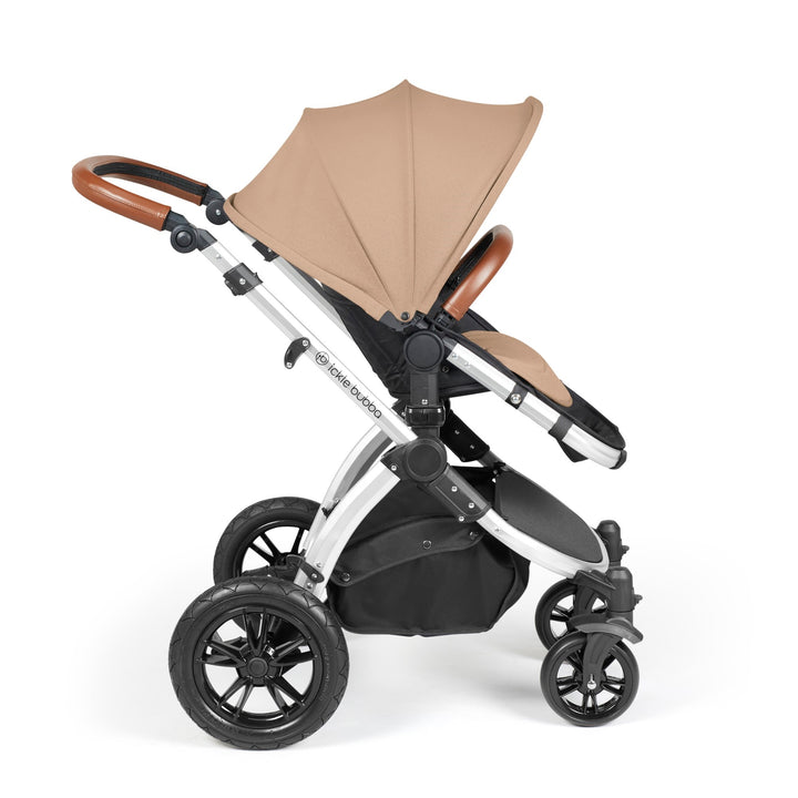Ickle Bubba Stomp Luxe 12 Piece Nimbus i-Size Travel System Bundle, Desert / Silver - image 7