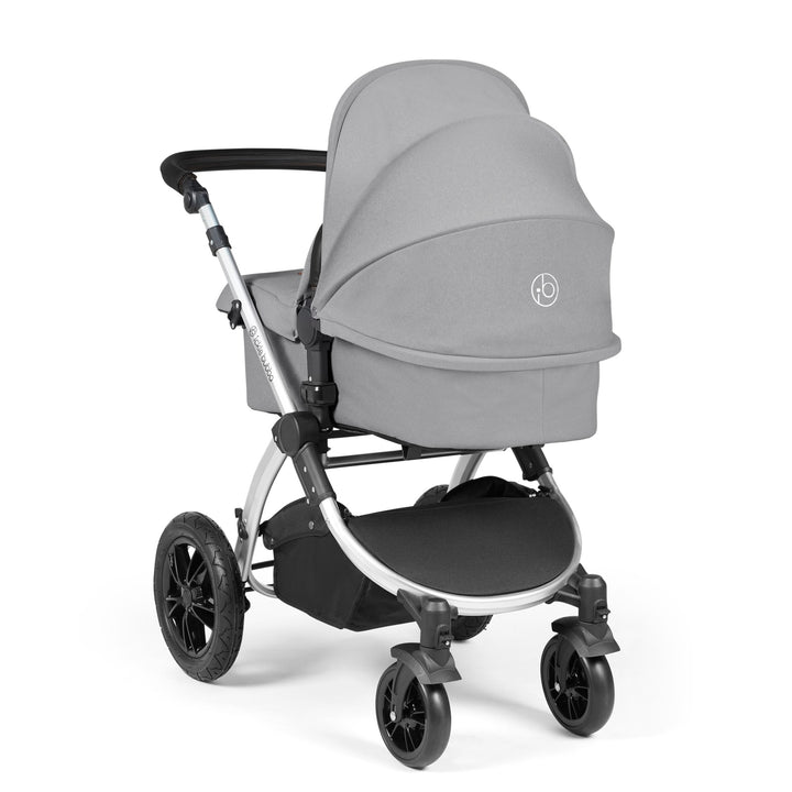 Ickle Bubba Stomp Luxe 12 Piece Nimbus i-Size Travel System Bundle, Pearl Grey / Silver - image 4