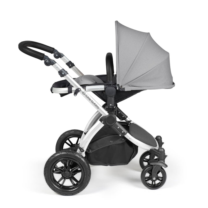 Ickle Bubba Stomp Luxe 12 Piece Nimbus i-Size Travel System Bundle, Pearl Grey / Silver - image 8