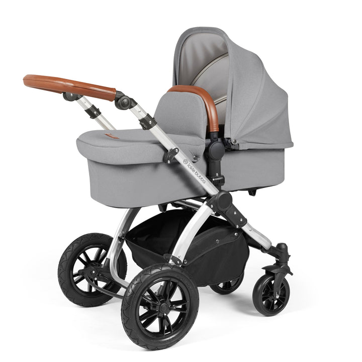 Ickle Bubba Stomp Luxe 12 Piece Nimbus i-Size Travel System Bundle, Pearl Grey / Silver - image 2