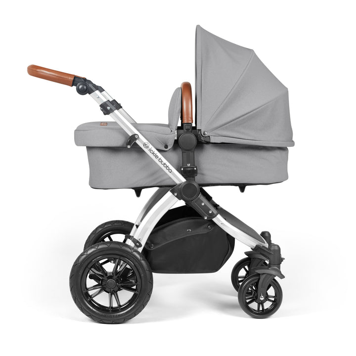 Ickle Bubba Stomp Luxe 12 Piece Nimbus i-Size Travel System Bundle, Pearl Grey / Silver - image 3