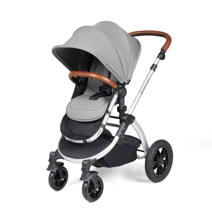 Ickle Bubba Stomp Luxe 12 Piece Nimbus i-Size Travel System Bundle, Pearl Grey / Silver - image 5
