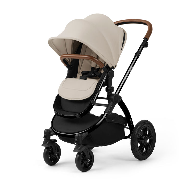 Ickle Bubba Stomp Luxe 12 Piece Maxi-Cosi CabrioFix i-Size Travel System Bundle, Stone / Black - image 5