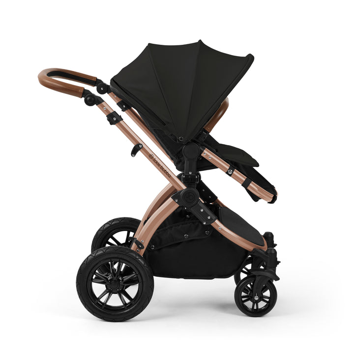 Ickle Bubba Stomp Luxe 12 Piece Maxi-Cosi CabrioFix i-Size Travel System Bundle, Midnight / Bronze - image 7