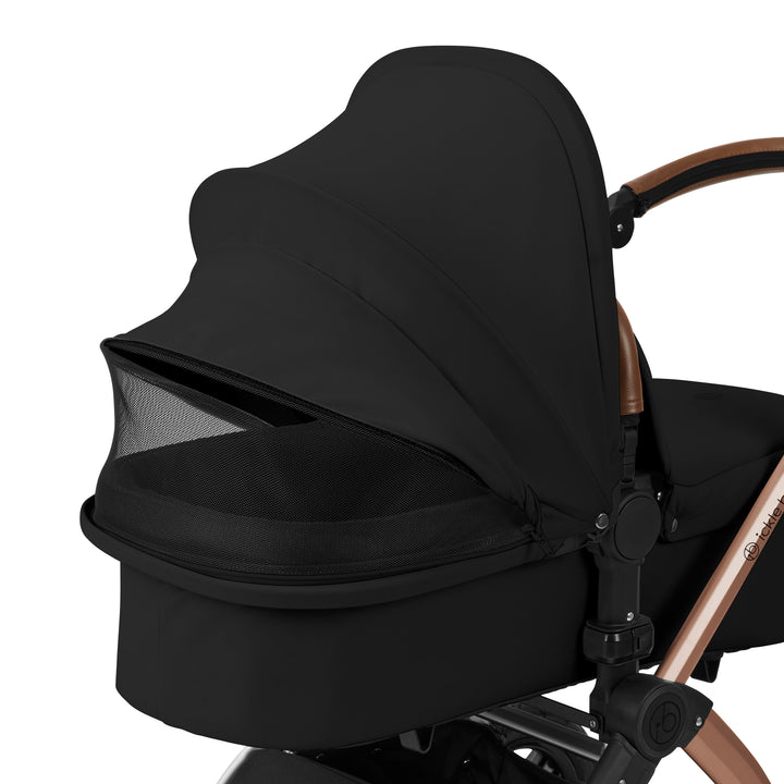 Ickle Bubba Stomp Luxe 12 Piece Maxi-Cosi CabrioFix i-Size Travel System Bundle, Midnight / Bronze - image 16