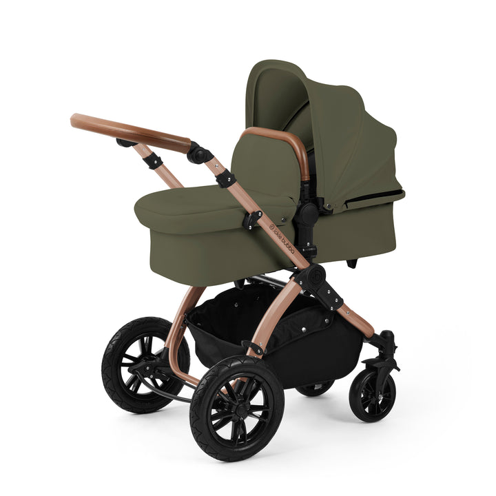 Ickle Bubba Stomp Luxe 12 Piece Maxi-Cosi CabrioFix i-Size Travel System Bundle, Woodland / Bronze - image 2