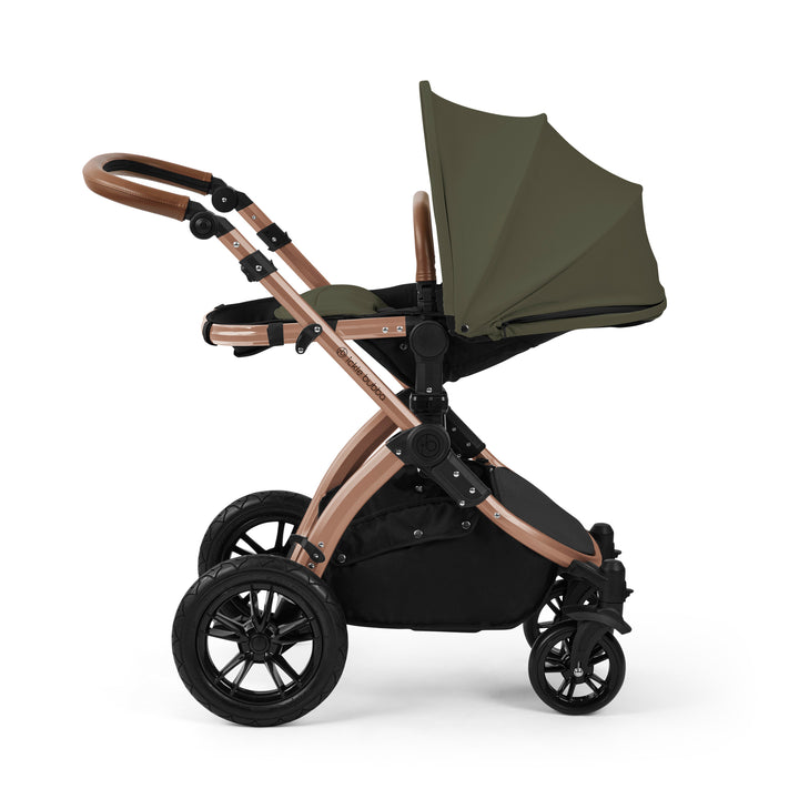 Ickle Bubba Stomp Luxe 12 Piece Maxi-Cosi CabrioFix i-Size Travel System Bundle, Woodland / Bronze - image 9