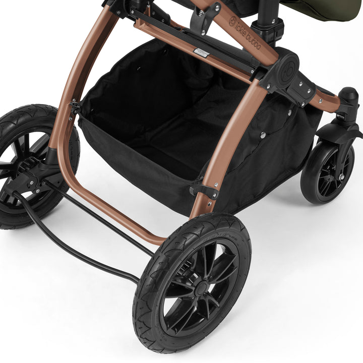 Ickle Bubba Stomp Luxe 12 Piece Maxi-Cosi CabrioFix i-Size Travel System Bundle, Woodland / Bronze - image 18