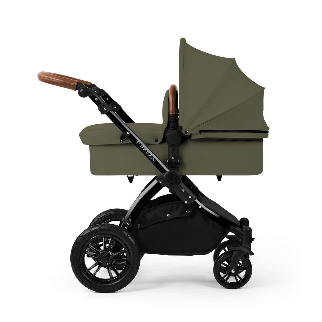 Ickle Bubba Stomp Luxe 12 Piece Maxi-Cosi CabrioFix i-Size Travel System Bundle, Woodland / Black - image 3