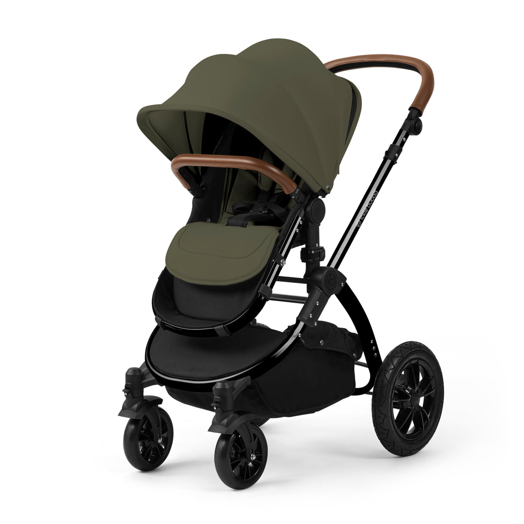 Ickle Bubba Stomp Luxe 12 Piece Maxi-Cosi CabrioFix i-Size Travel System Bundle, Woodland / Black - image 5
