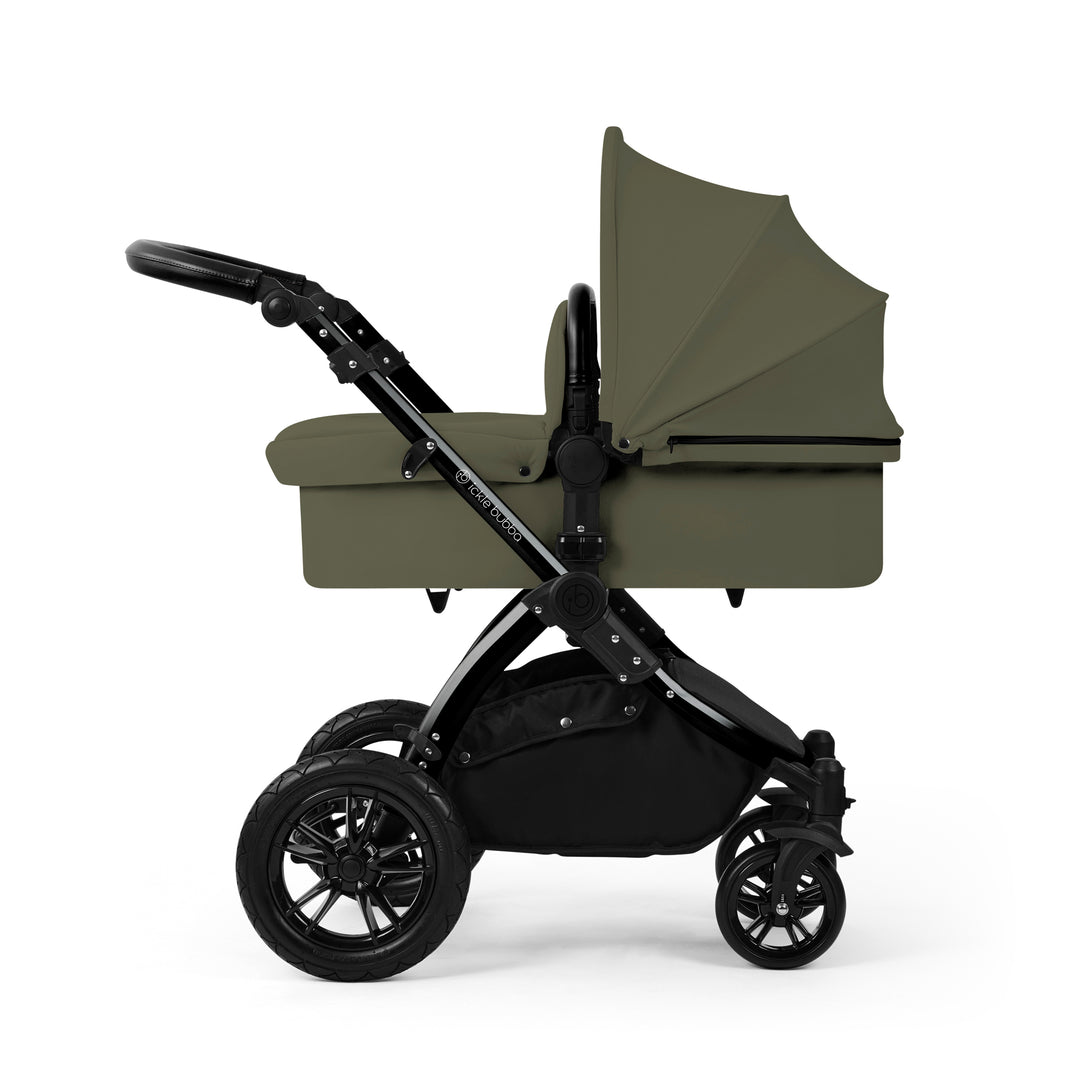 Ickle Bubba Stomp Luxe 12 Piece Maxi-Cosi CabrioFix i-Size Travel System Bundle, Woodland / Black - image 3