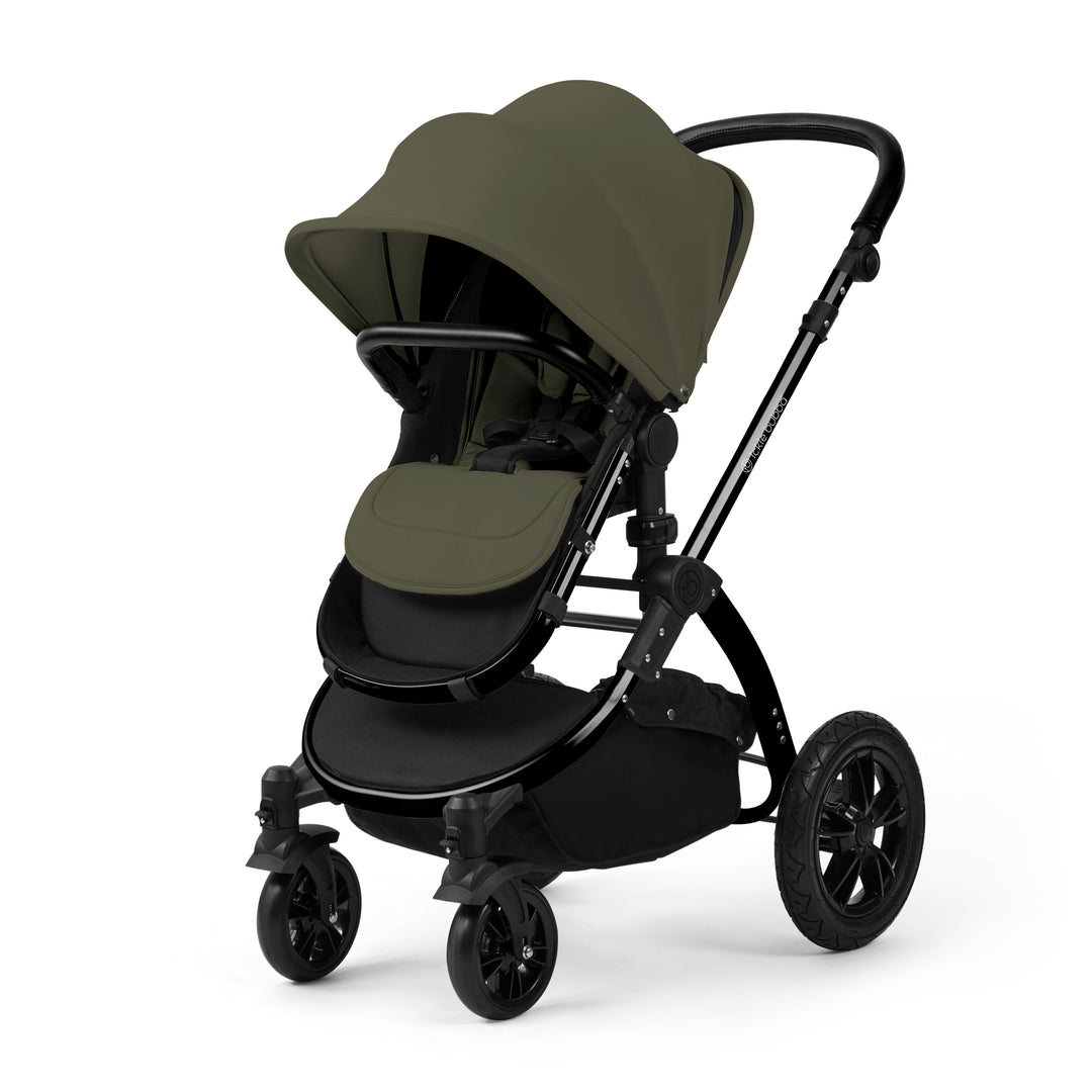 Ickle Bubba Stomp Luxe 12 Piece Maxi-Cosi CabrioFix i-Size Travel System Bundle, Woodland / Black - image 5