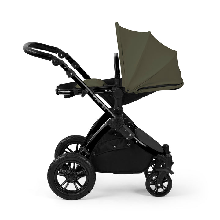 Ickle Bubba Stomp Luxe 12 Piece Maxi-Cosi CabrioFix i-Size Travel System Bundle, Woodland / Black - image 9