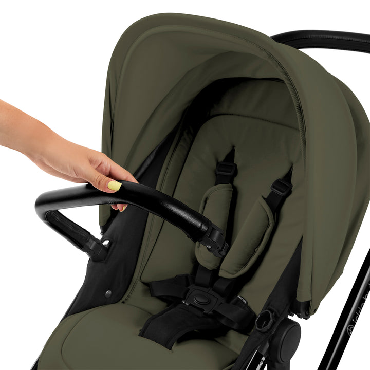 Ickle Bubba Stomp Luxe 12 Piece Maxi-Cosi CabrioFix i-Size Travel System Bundle, Woodland / Black - image 17