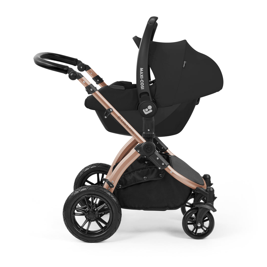 Ickle Bubba Stomp Luxe 12 Piece Maxi-Cosi CabrioFix i-Size Travel System Bundle, Midnight / Bronze - image 10