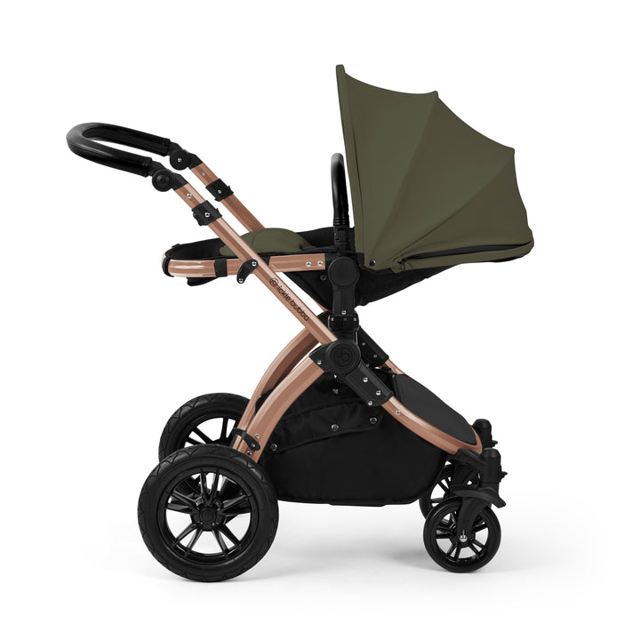 Ickle Bubba Stomp Luxe 12 Piece Maxi-Cosi CabrioFix i-Size Travel System Bundle, Woodland / Bronze - image 9