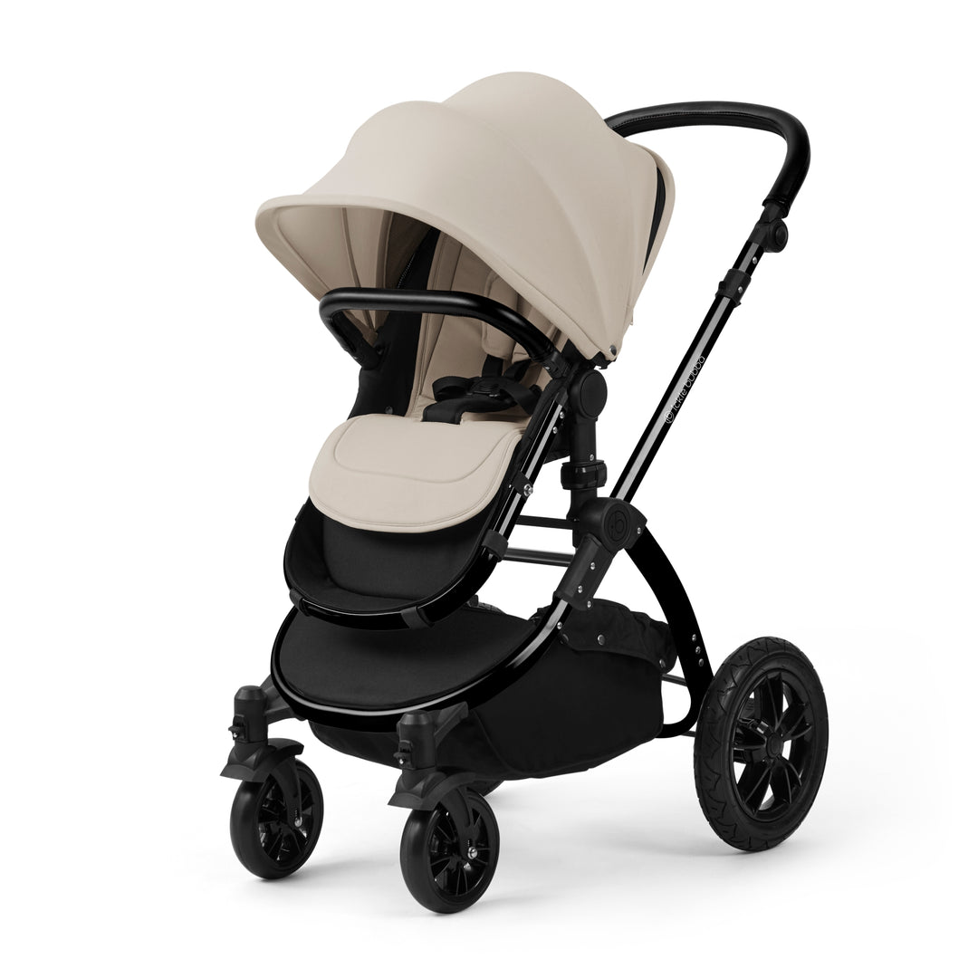 Ickle Bubba Stomp Luxe 12 Piece Maxi-Cosi CabrioFix i-Size Travel System Bundle, Stone / Black - image 5