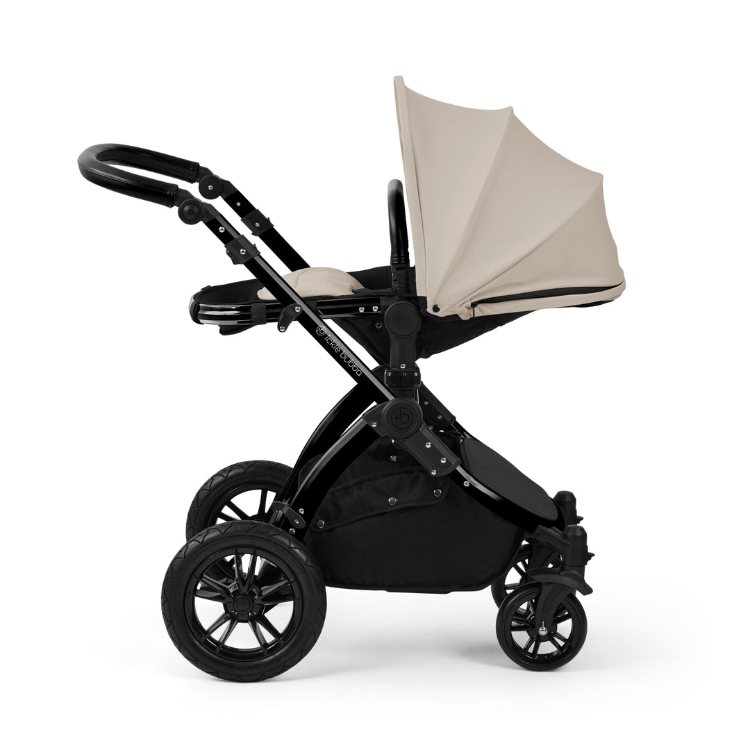Ickle Bubba Stomp Luxe 12 Piece Maxi-Cosi CabrioFix i-Size Travel System Bundle, Stone / Black - image 9
