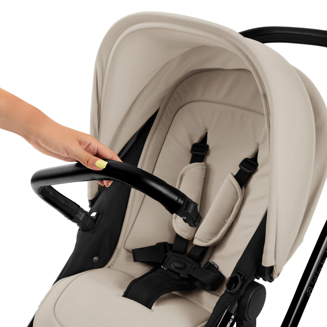Ickle Bubba Stomp Luxe 12 Piece Maxi-Cosi CabrioFix i-Size Travel System Bundle, Stone / Black - image 17