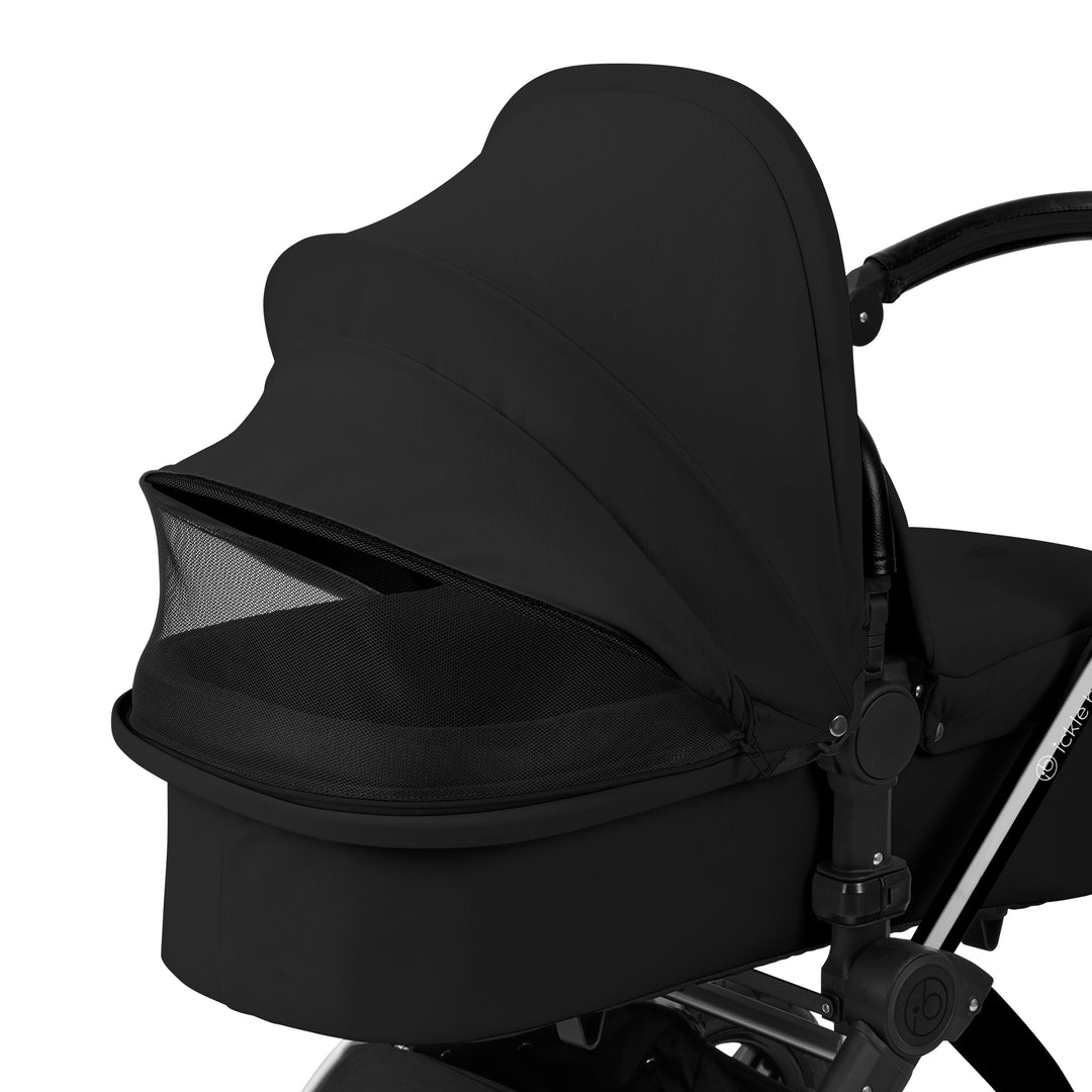 Ickle Bubba Stomp Luxe 12 Piece Maxi-Cosi CabrioFix i-Size Travel System Bundle, Midnight / Black - image 16