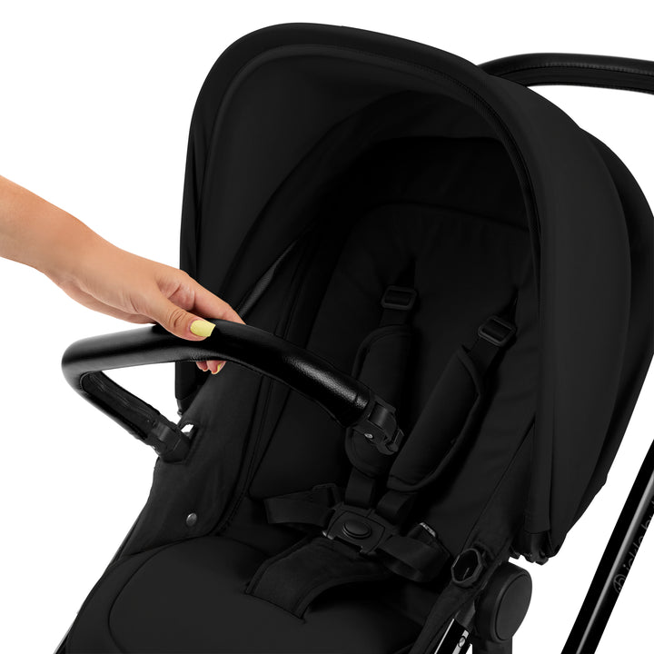 Ickle Bubba Stomp Luxe 12 Piece Maxi-Cosi CabrioFix i-Size Travel System Bundle, Midnight / Black - image 17