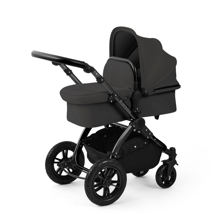 Ickle Bubba Stomp Luxe 12 Piece Maxi-Cosi CabrioFix i-Size Travel System Bundle, Charcoal Grey / Black - image 2