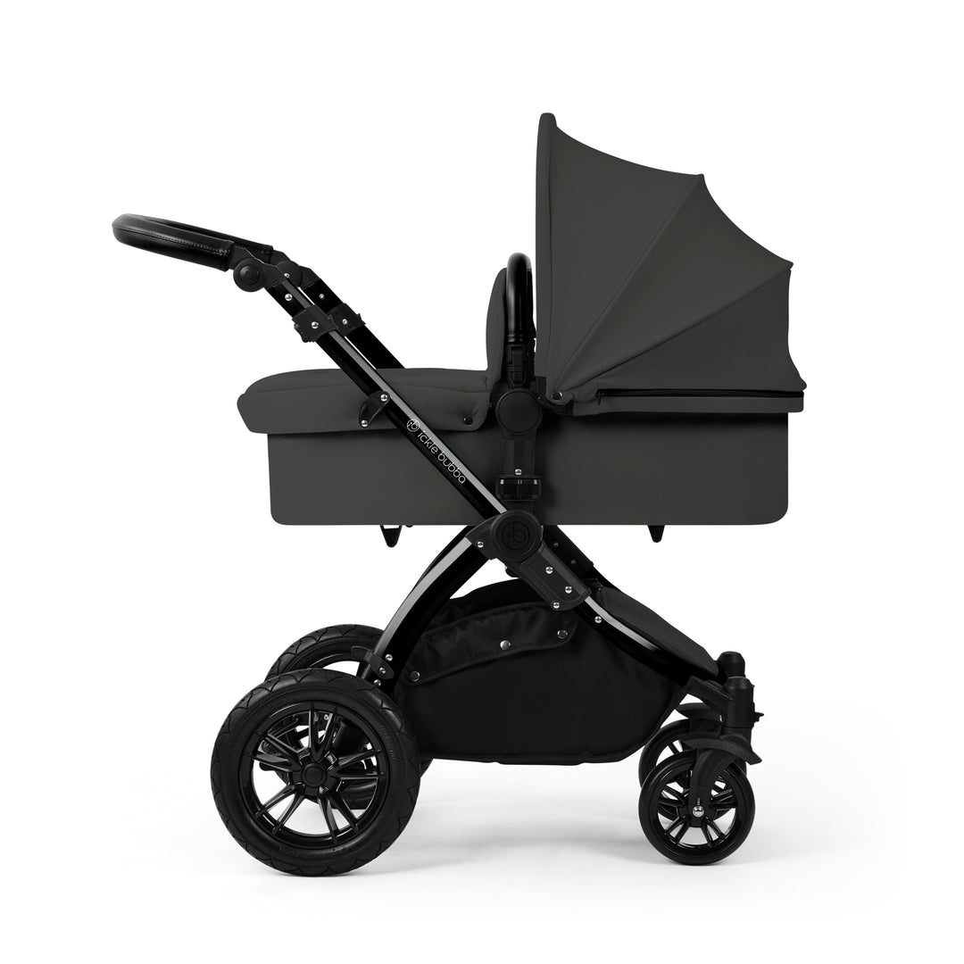 Ickle Bubba Stomp Luxe 12 Piece Maxi-Cosi CabrioFix i-Size Travel System Bundle, Charcoal Grey / Black - image 3