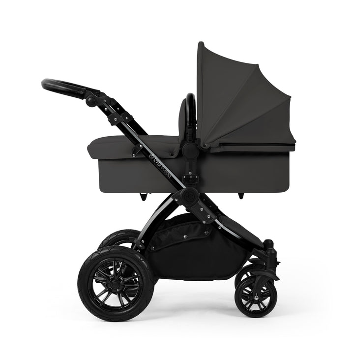 Ickle Bubba Stomp Luxe 12 Piece Maxi-Cosi CabrioFix i-Size Travel System Bundle, Charcoal Grey / Black - image 3