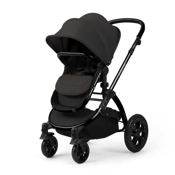 Ickle Bubba Stomp Luxe 12 Piece Maxi-Cosi CabrioFix i-Size Travel System Bundle, Charcoal Grey / Black - image 5
