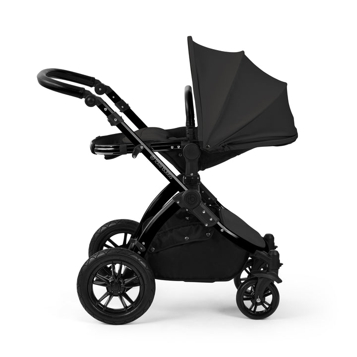 Ickle Bubba Stomp Luxe 12 Piece Maxi-Cosi CabrioFix i-Size Travel System Bundle, Charcoal Grey / Black - image 9