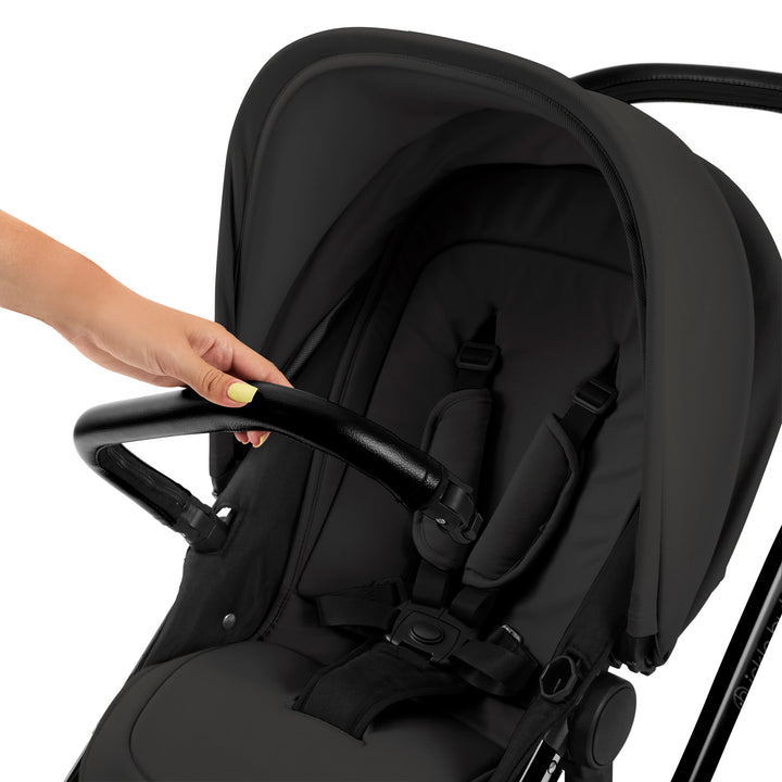 Ickle Bubba Stomp Luxe 12 Piece Maxi-Cosi CabrioFix i-Size Travel System Bundle, Charcoal Grey / Black - image 17
