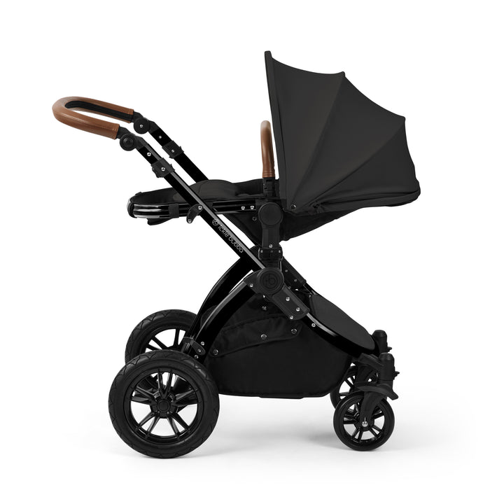 Ickle Bubba Stomp Luxe 12 Piece Maxi-Cosi CabrioFix i-Size Travel System Bundle, Charcoal Grey / Black - image 9